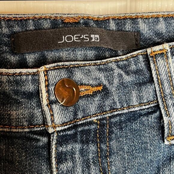 Joe’s Jeans Cropped Georgie Wash Sz 28 - Picture 4 of 10